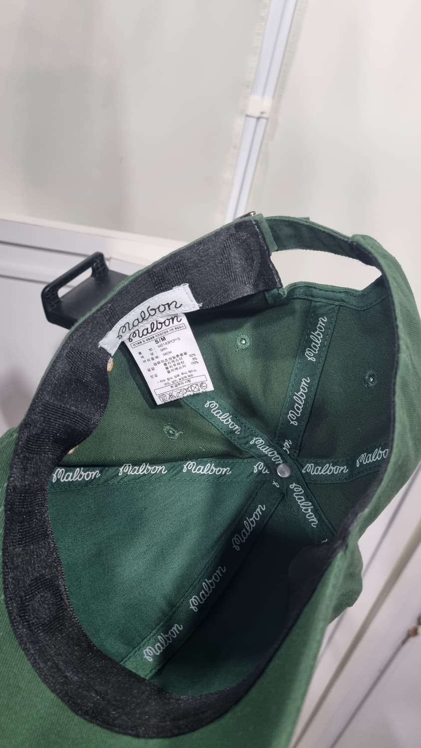 말본 골프 남녀공용 초록색 볼캡 상태깔끔 상품이미지4