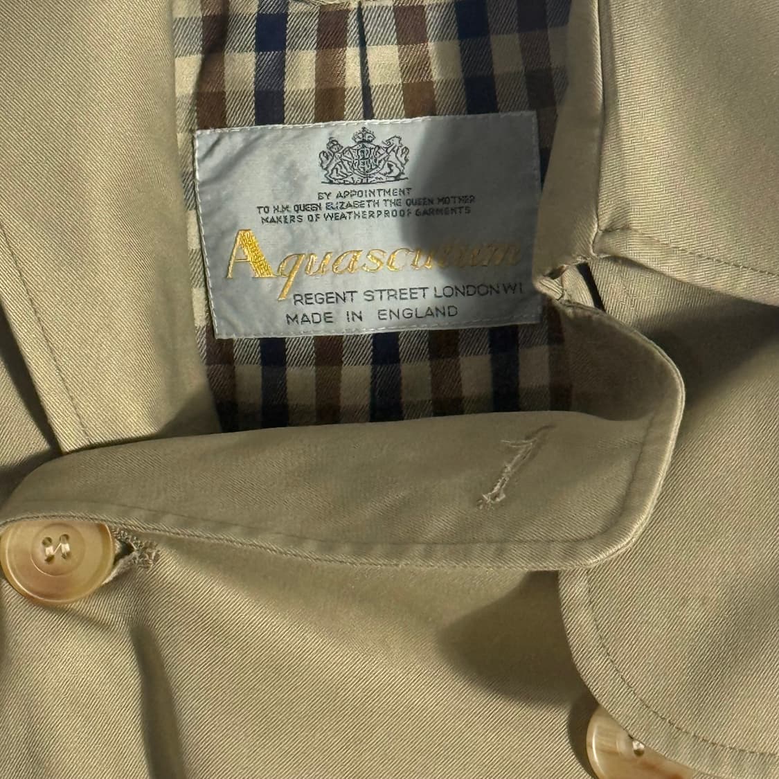 아쿠아스큐텀 롱 트렌치 코트 상품이미지2