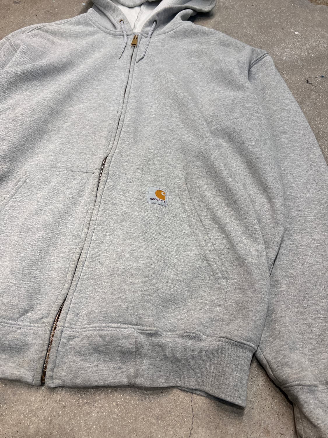 칼하트 K122 HGY 후드집업 L 상품이미지2