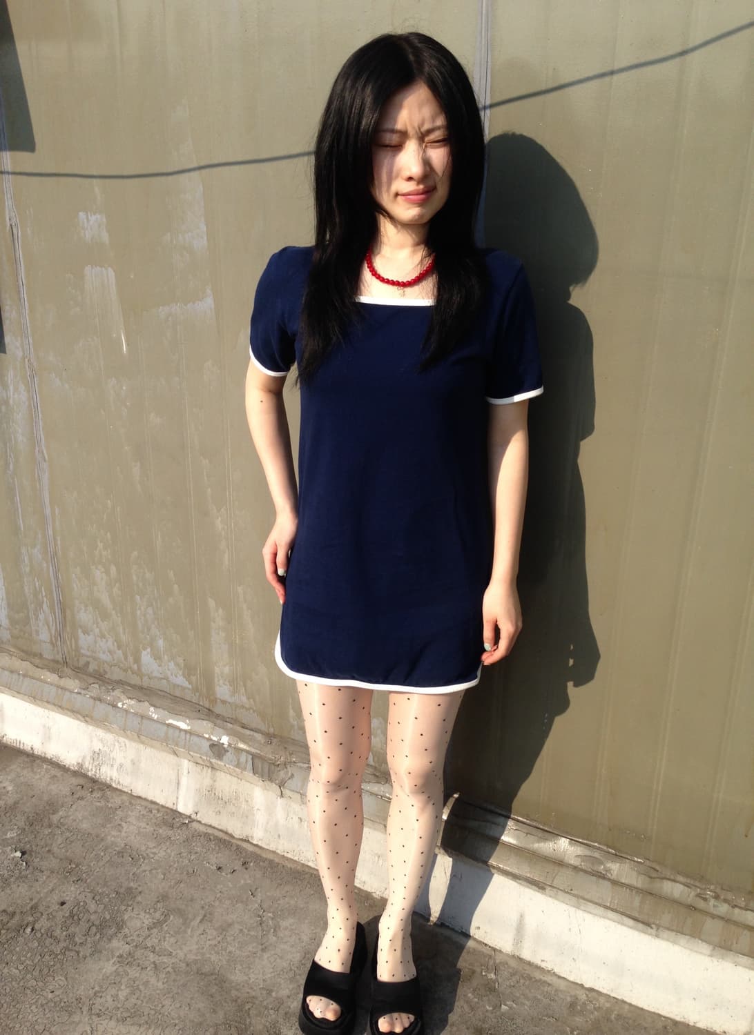 Mini Side Slit Dress 상품이미지1