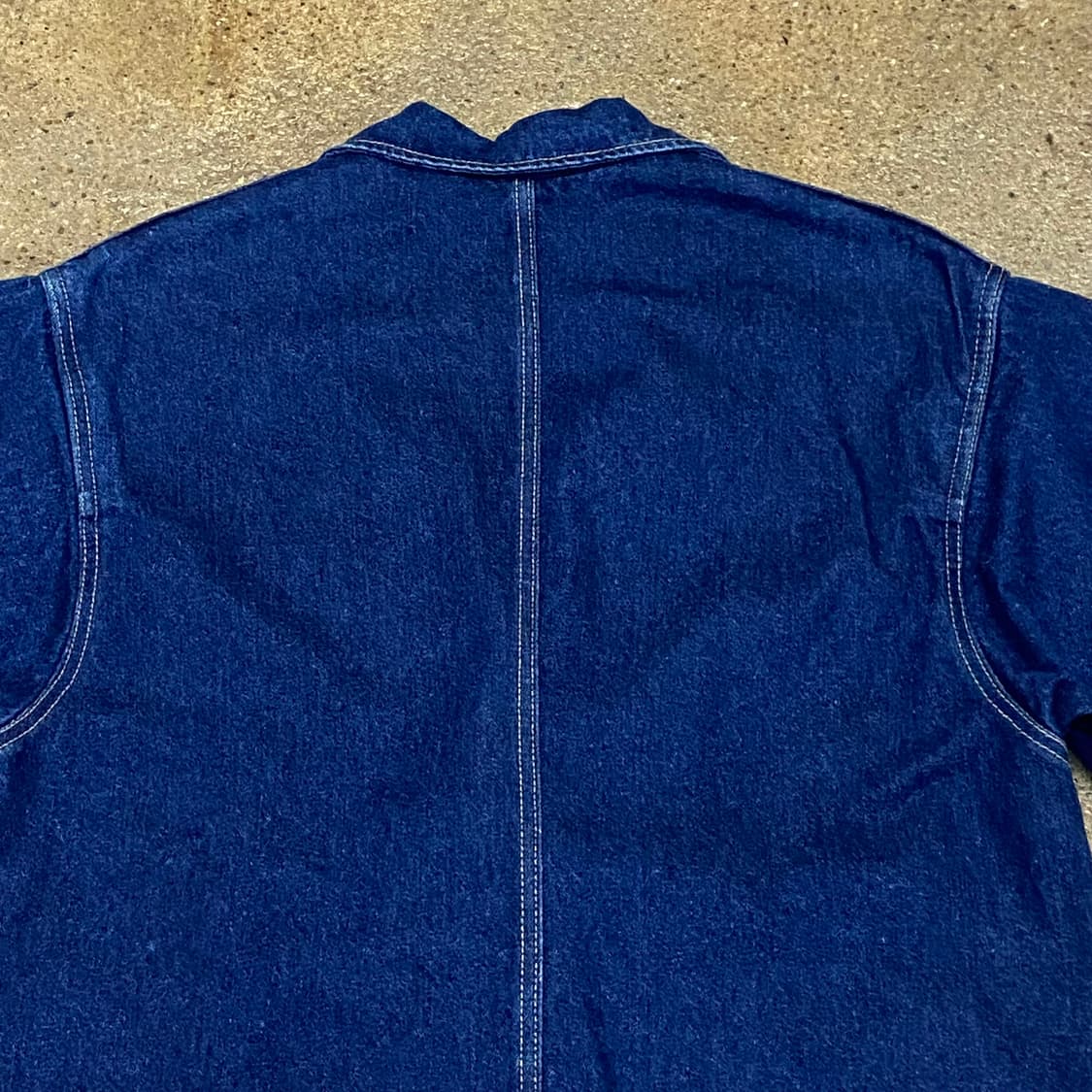 레어 90s Made in USA 빈티지 Lee 블레이저 데님자켓 청자켓 상품이미지7