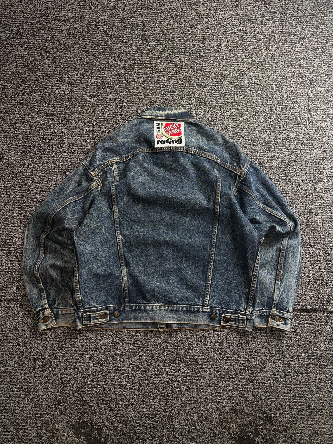 리바이스 할리데이비슨 패치 데님 트러커 워크 자켓 3400 상품이미지5