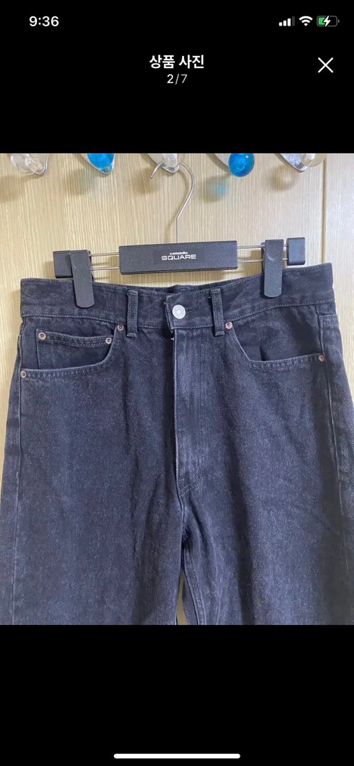 TOMAS MORE 토마스모어 블랙 데님 M사이즈 상품이미지2