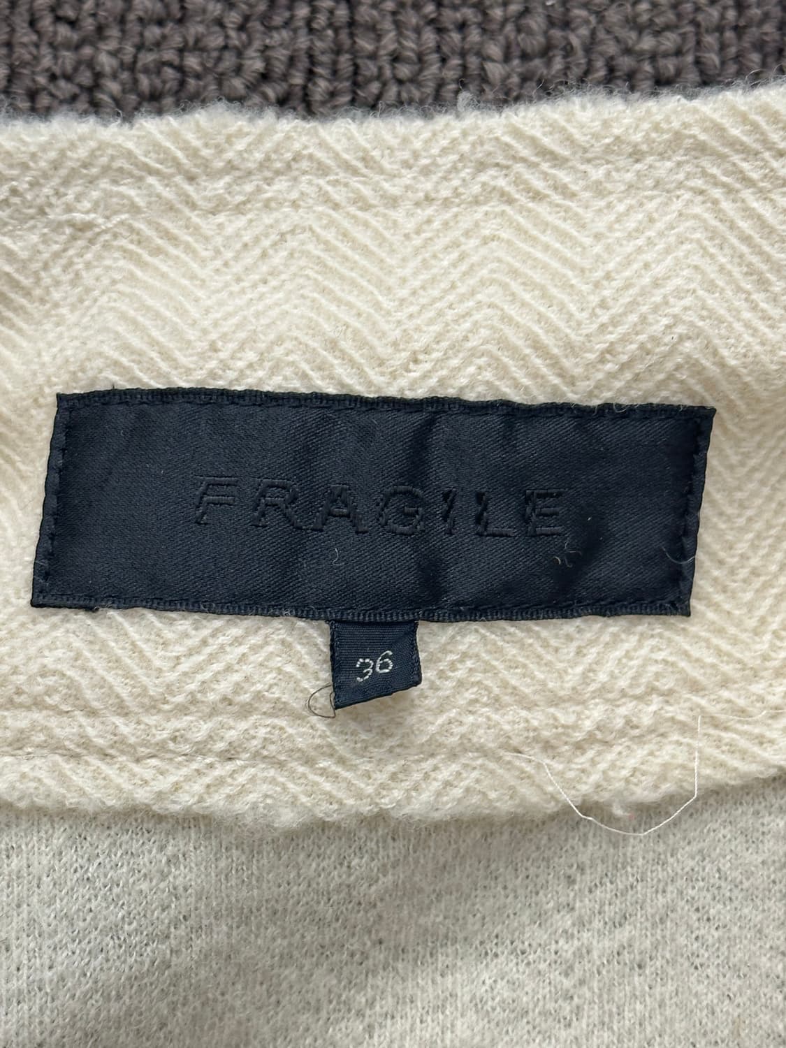 36)FRAGIL 빈티지 여성 울 포켓 자켓 상품이미지5