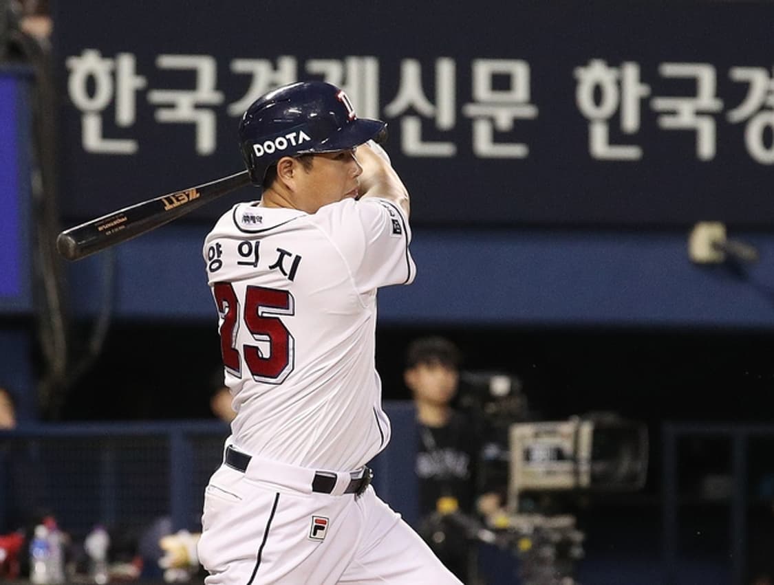 두산 베어스 양의지 어센틱 유니폼 왕조 (위팬 /105사이즈) 상품이미지5