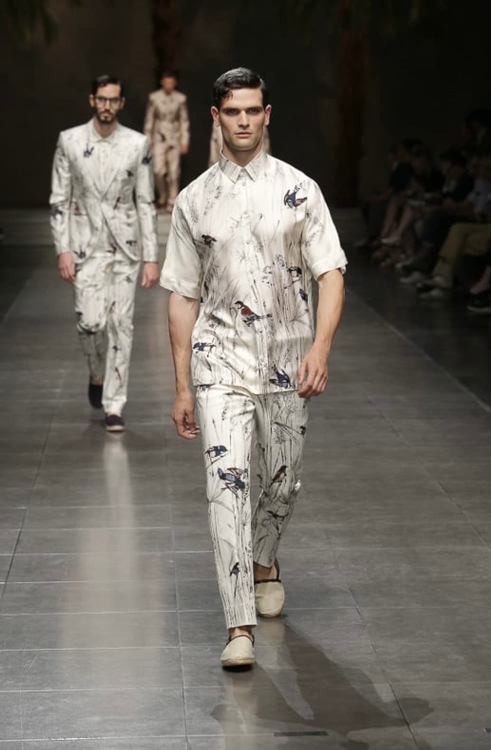 Dolce & Gabbana 2016SS Brid print shirt 상품이미지1