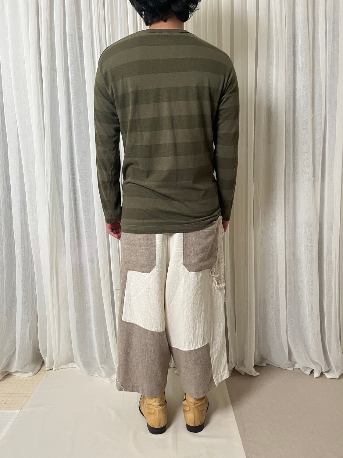90s 꼼데가르송 옴므 스트라이프 티셔츠 comme des garcons 상품이미지8