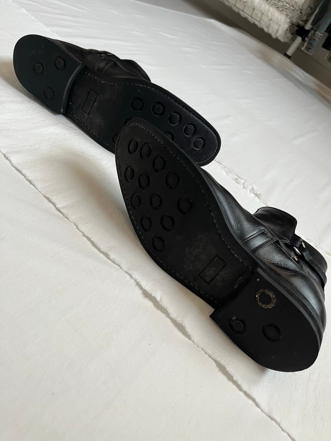 N.hoolywood Double Strap Jodhpur Boots 상품이미지8