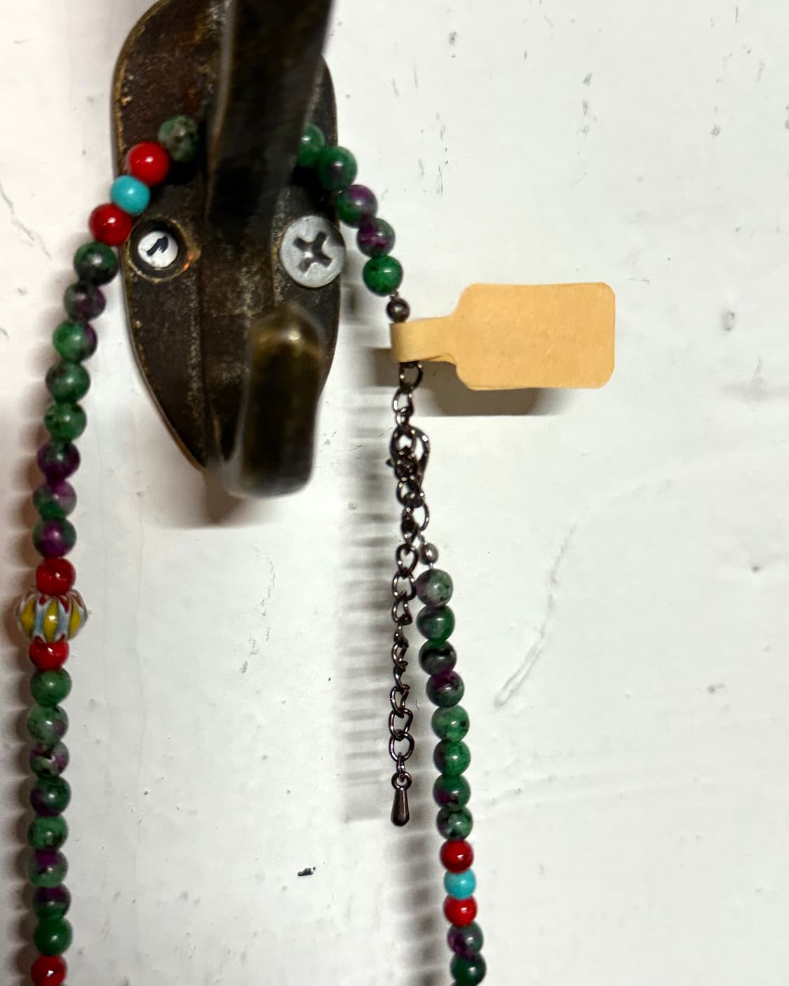 모쿠토 ‘단청’ 비즈 목걸이 [그린/퍼플] 상품이미지4