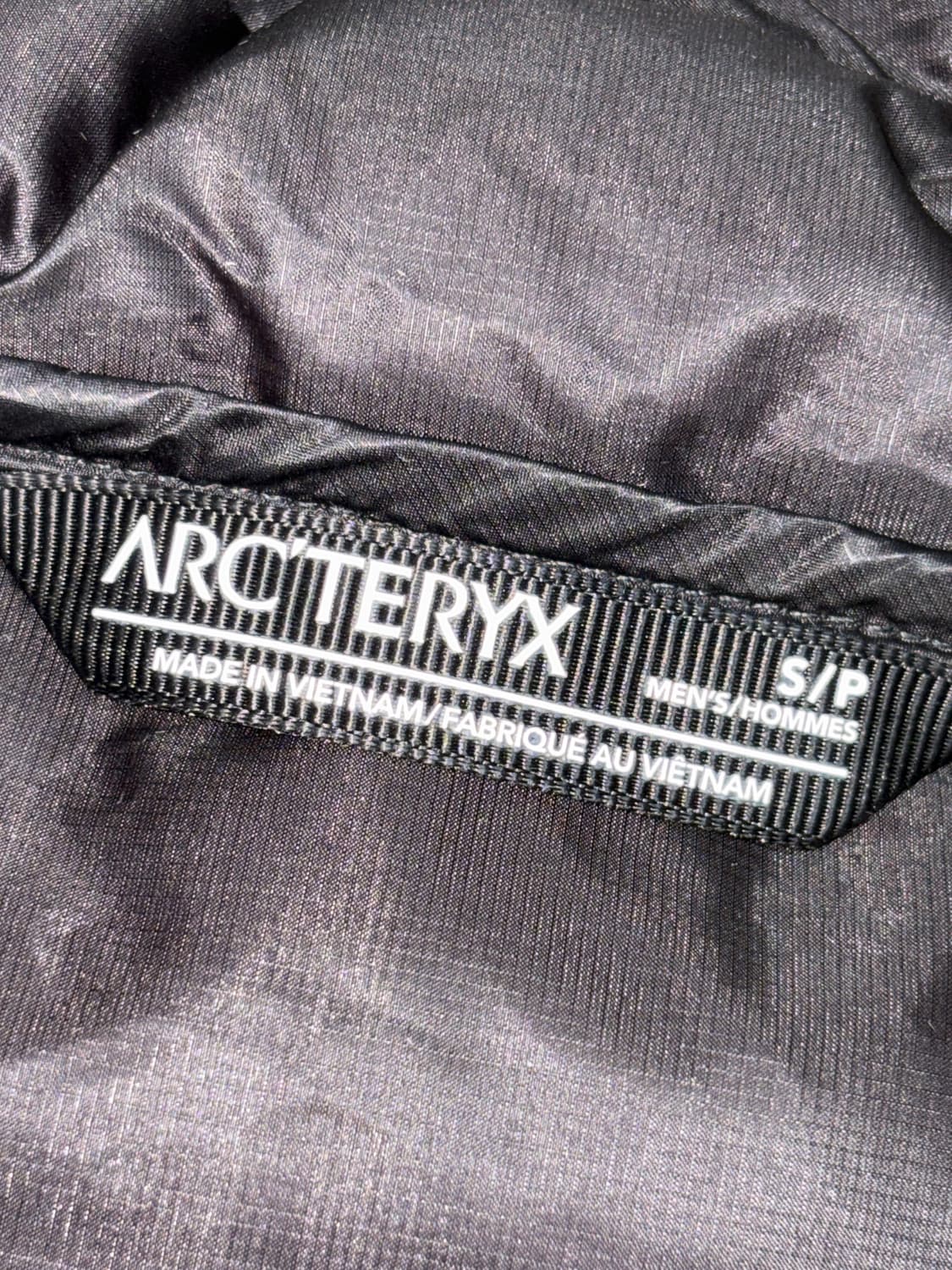 아크테릭스 세륨 후디 블랙 s 상품이미지3