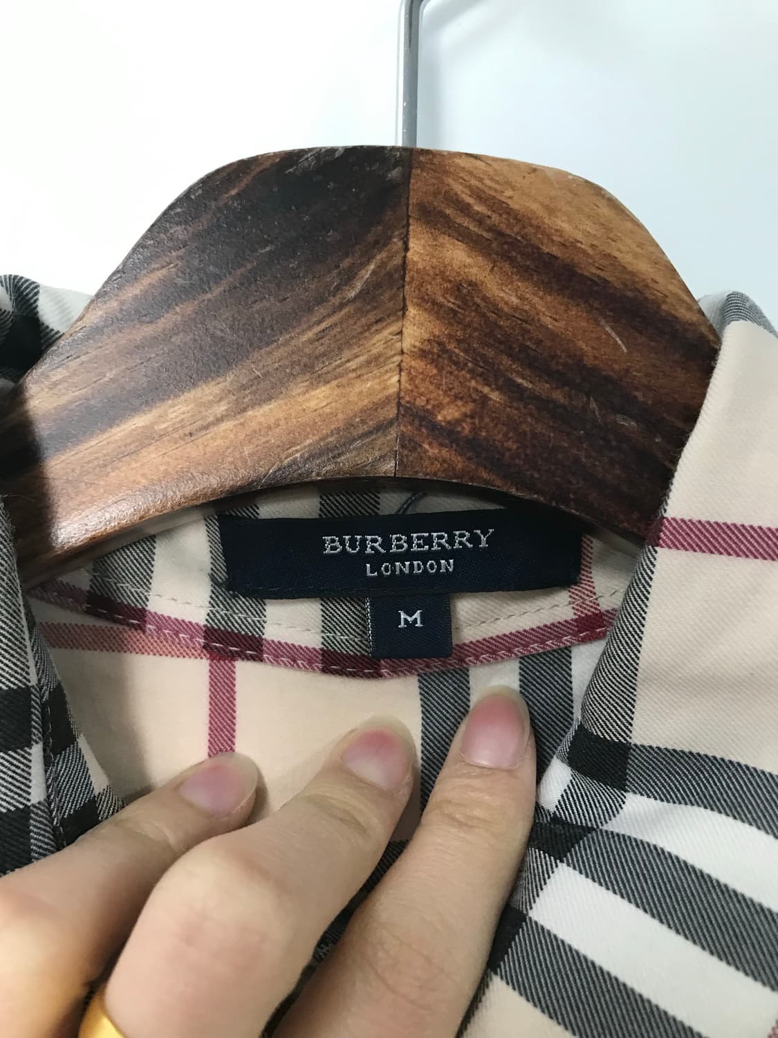 버버리 노바체크 반팔 셔츠 상품이미지5