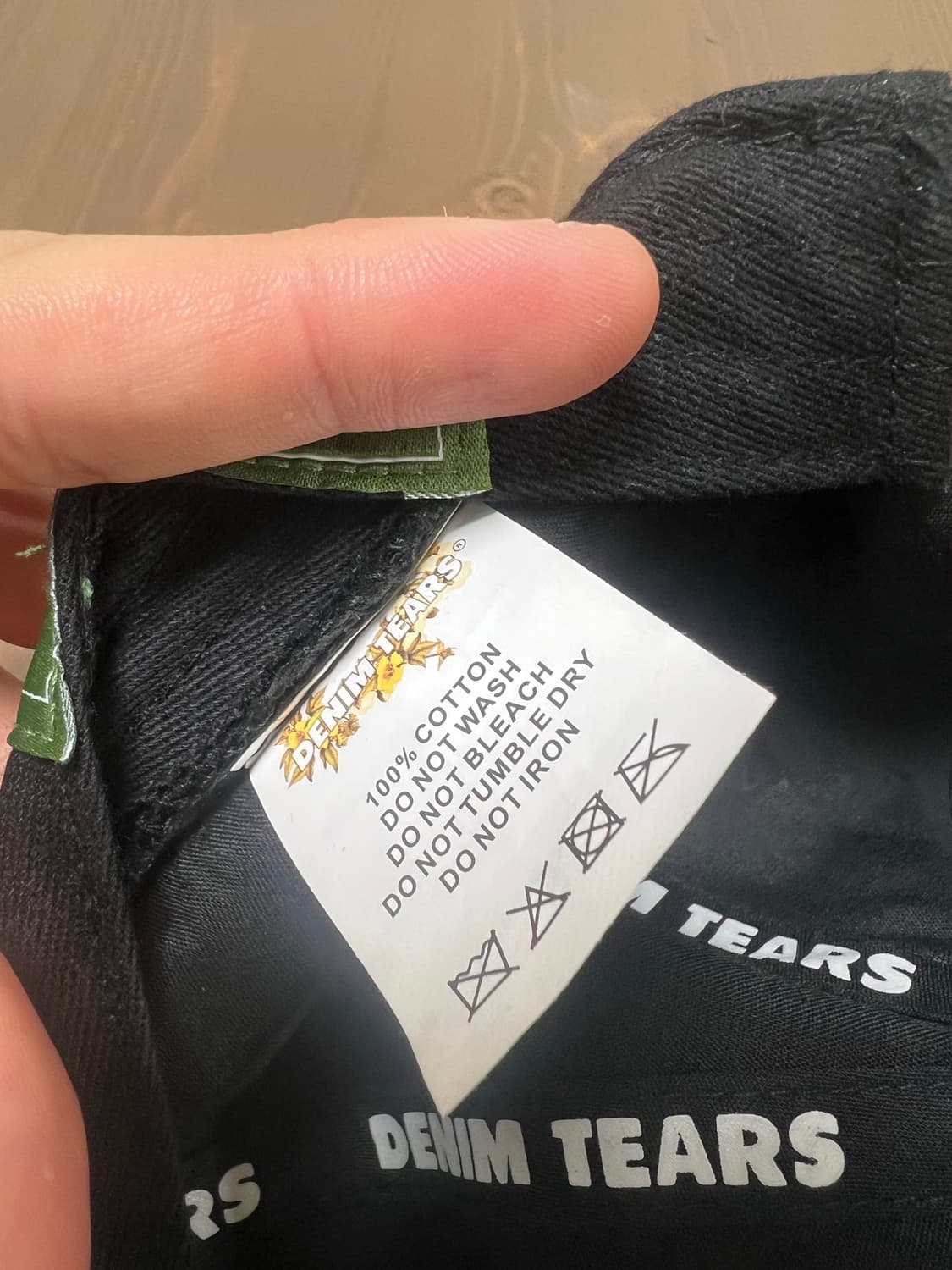 데님티어스 cotton wreath fitted cap 모자 상품이미지5