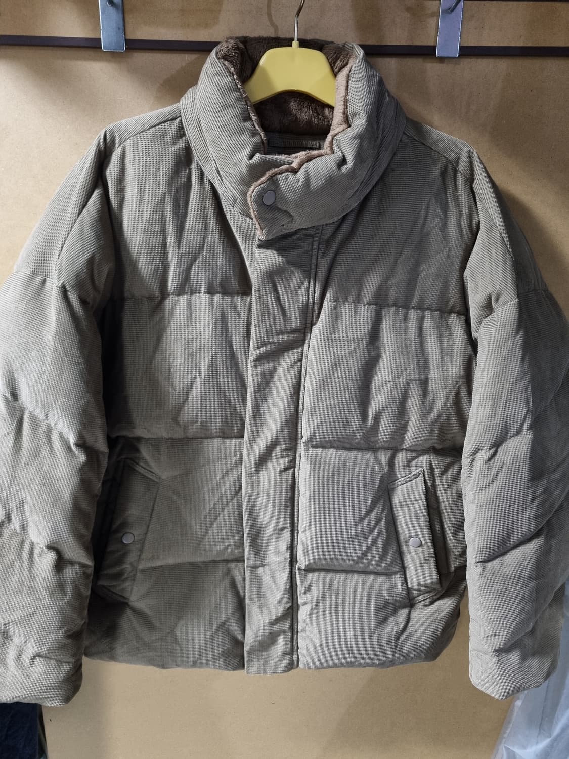 버커루 남성 코듀로이 숏패딩  상품이미지1