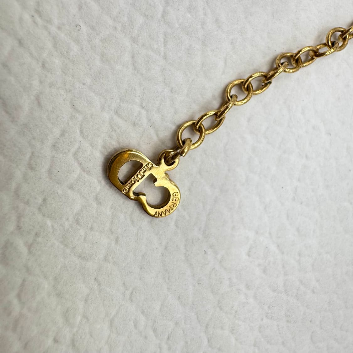 디올 CD 시그니처 펜던트 목걸이 상품이미지4