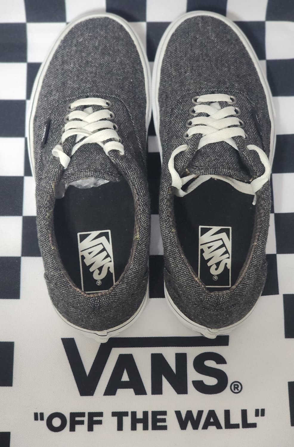 반스 어센틱 그레이 트위드 스니커즈 270 상품이미지4