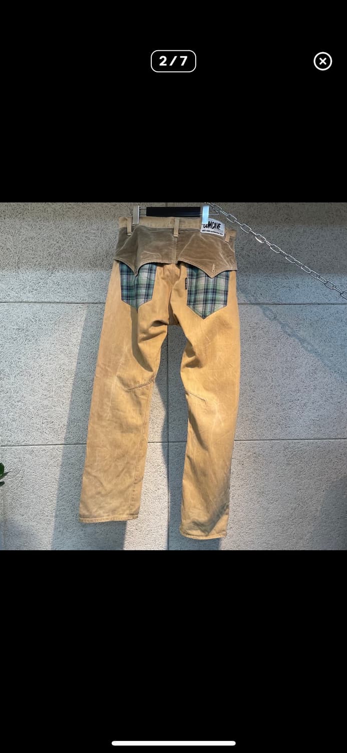 concave 디테일 팬츠 상품이미지2