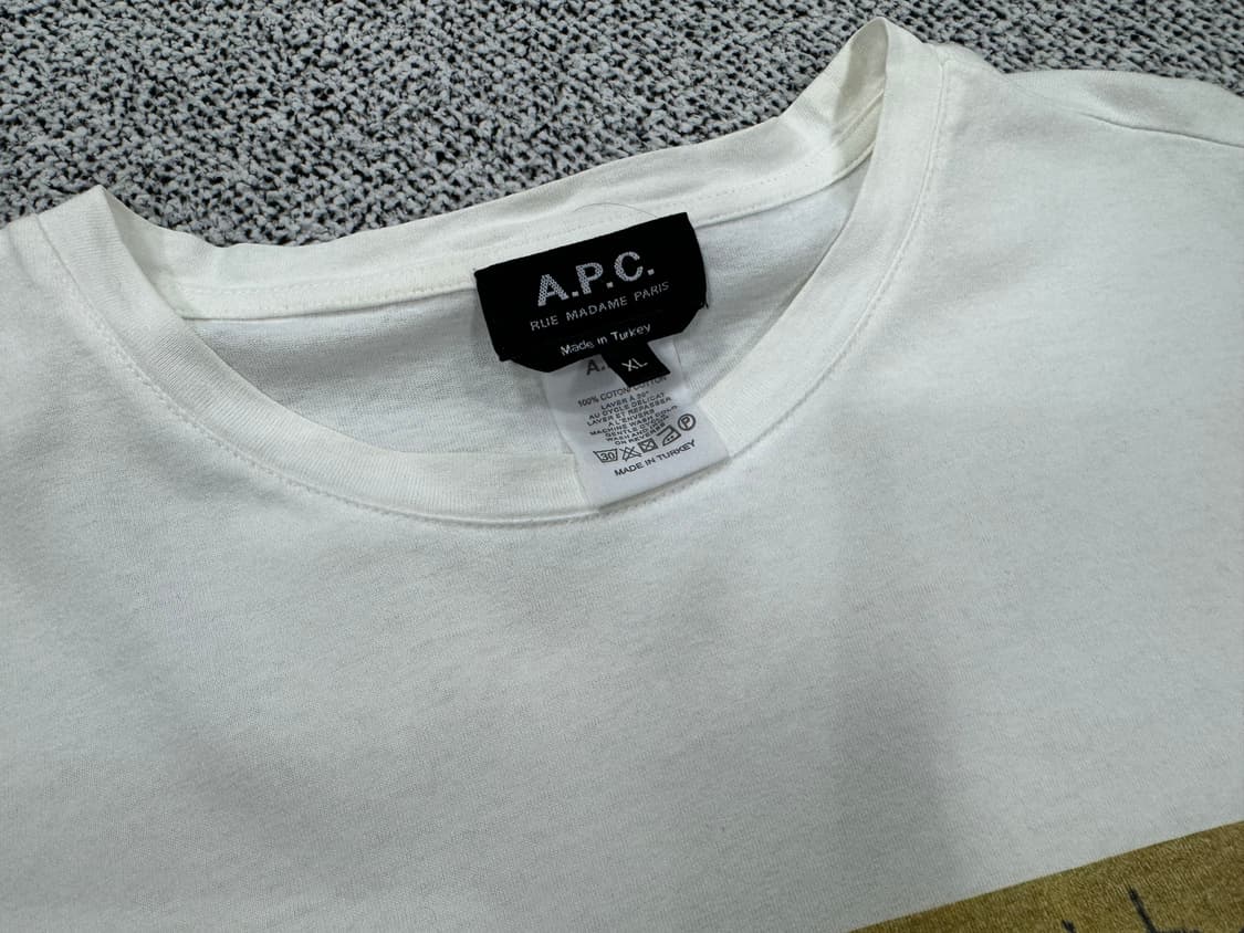 A.P.C 아페쎄 서퍼 프린팅 티셔츠 상품이미지2