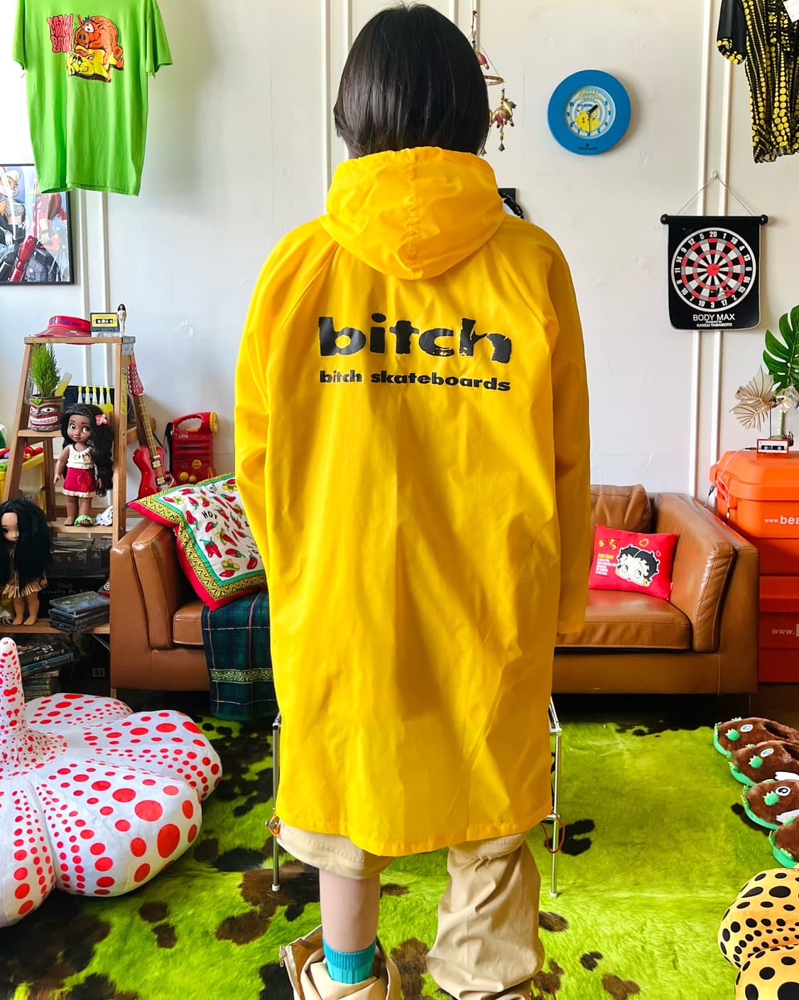 1990s Bitch Skateboards Rain Coat 상품이미지2