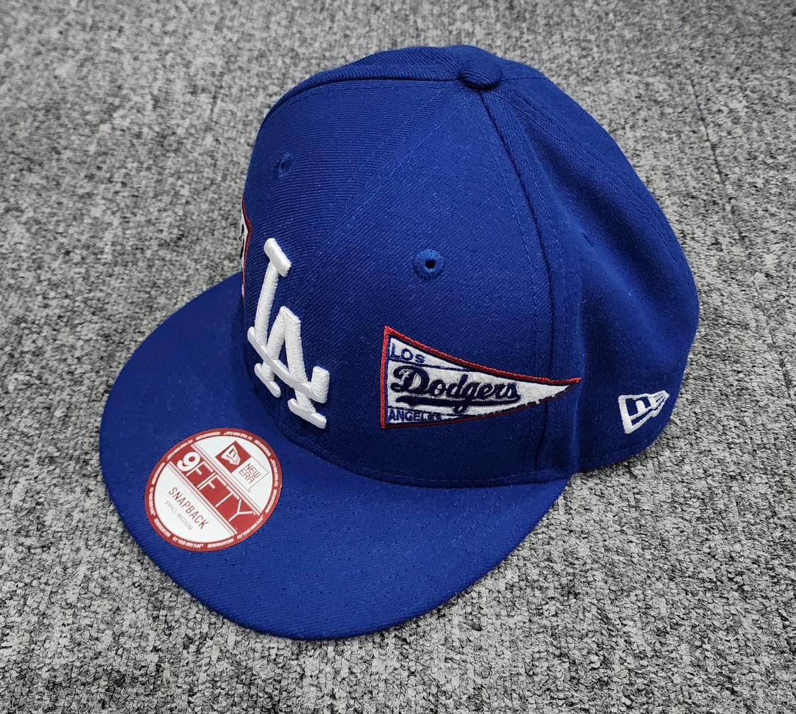 뉴에라 LA 다저스 내셔널리그 1958사이드패치 스냅백 모자 S-M 상품이미지1