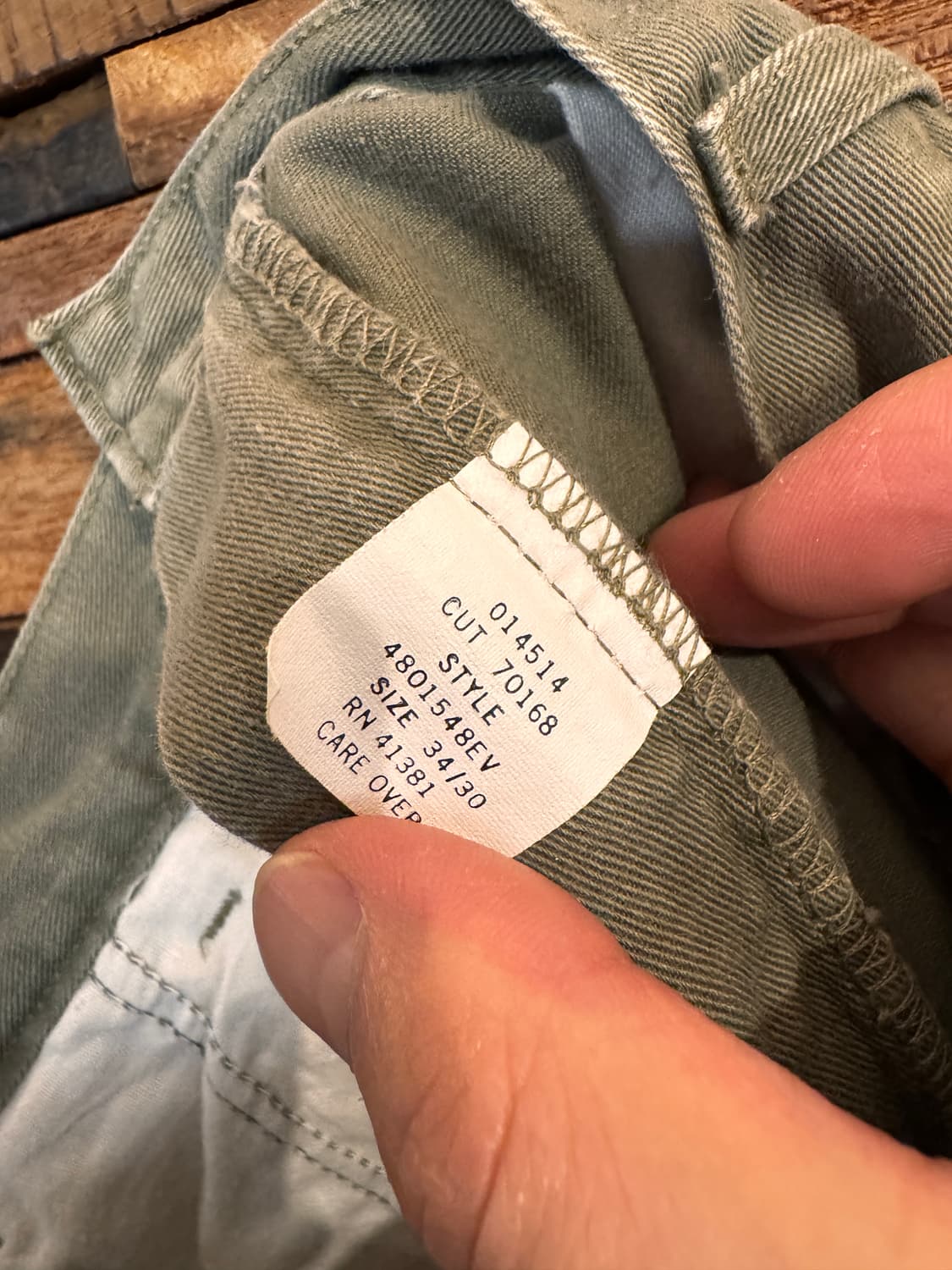 90's 폴로 랄프로렌 투턱 치노팬츠 Made in USA (31) 상품이미지10