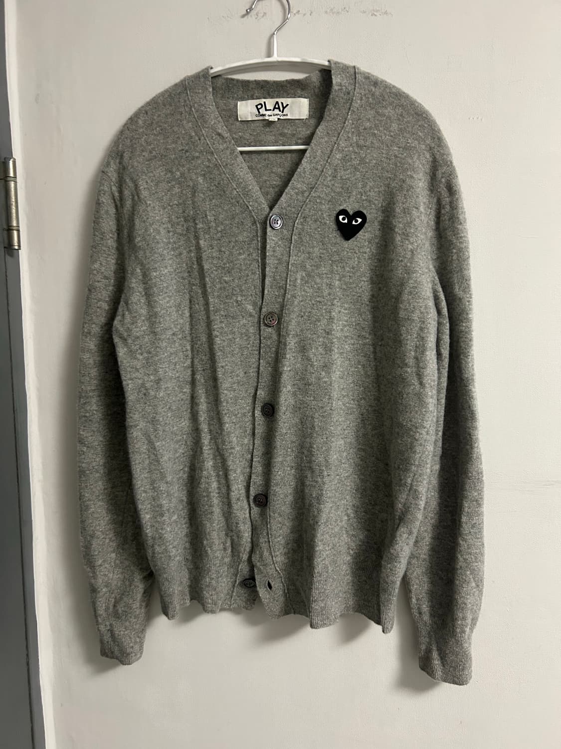 꼼데가르송 가디건 XL (하자) 상품이미지1