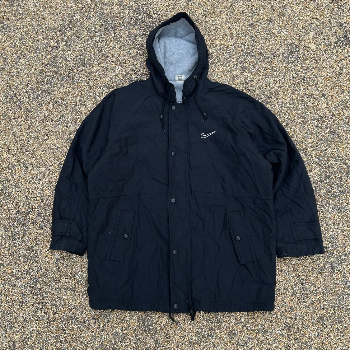 나이키(NIKE) 올드스쿨 블랙 벤치 파카 상품이미지1