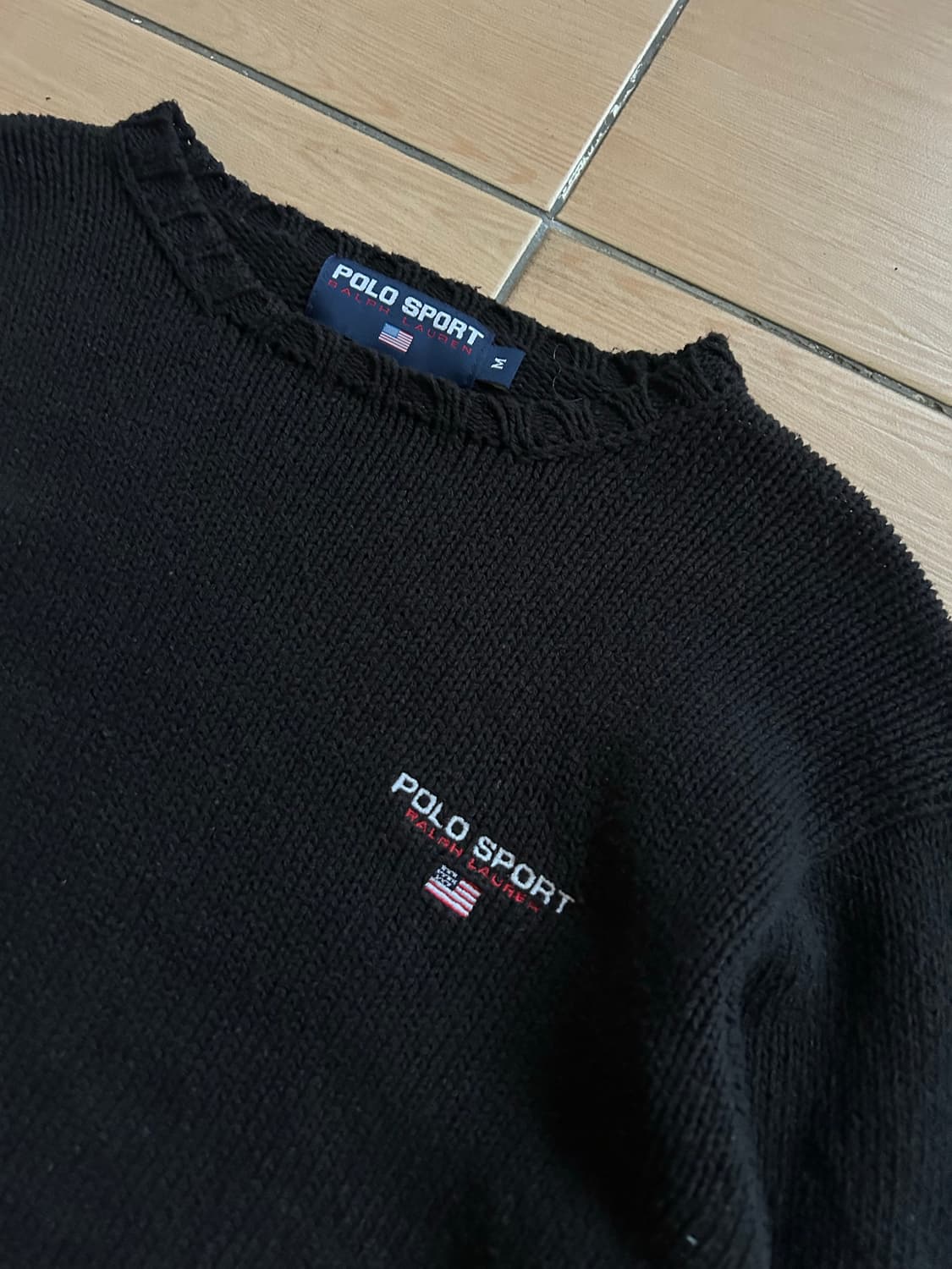 90‘s 폴로스포츠 코튼니트 상품이미지2