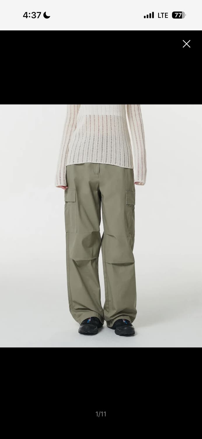 무신사 스탠다드 우먼즈 와이드 카고 팬츠 상품이미지1