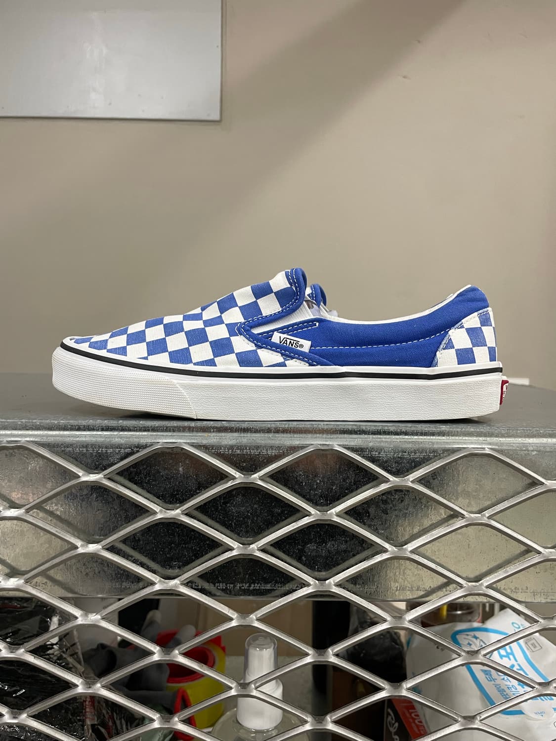 반스 슬립온 체커보드 블루 260 (gr-4294) 상품이미지1