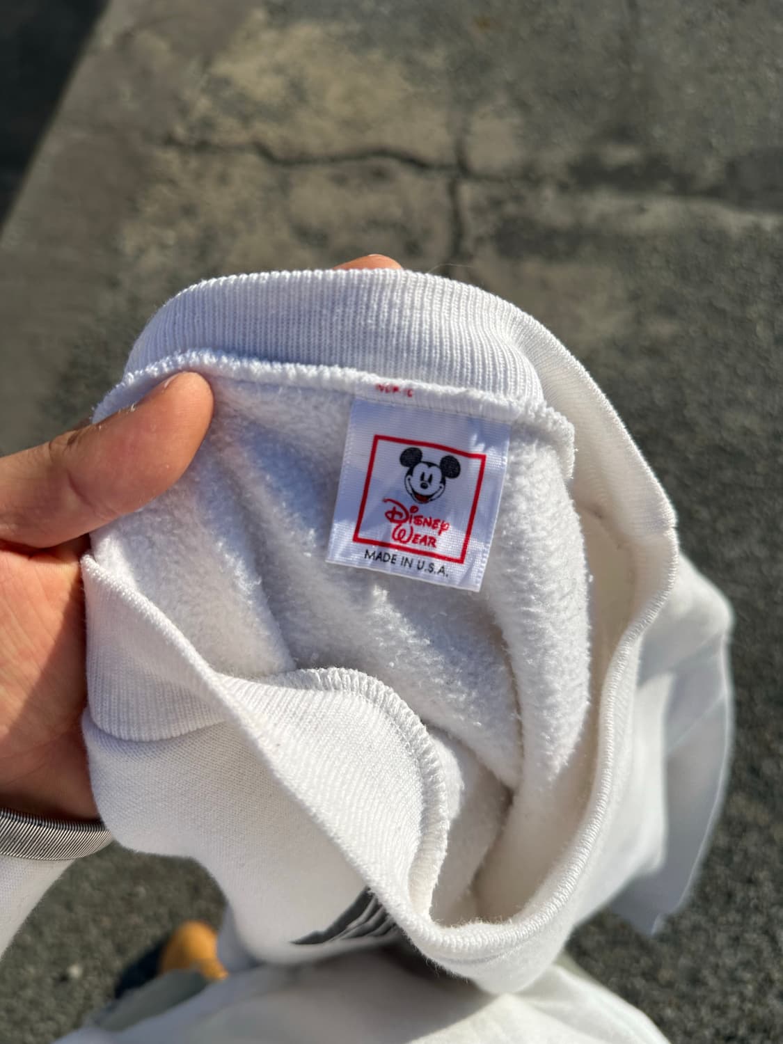 90’s Disney Mickey front/back sweatshirt 상품이미지10