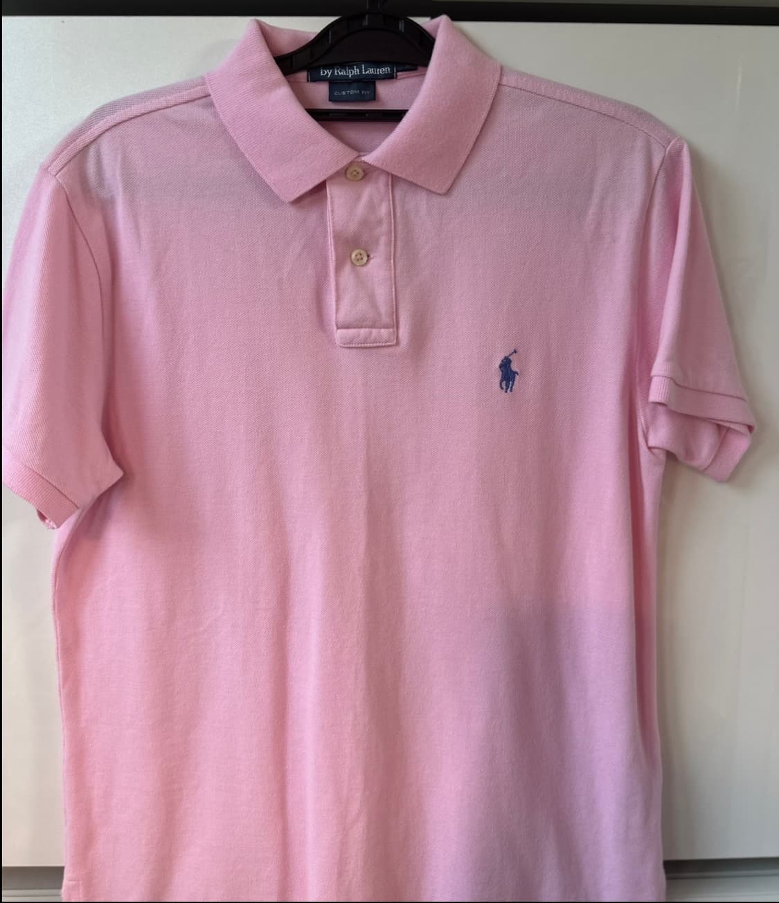 폴로 랄프로렌 핑크색 반팔 카라티 상품이미지2