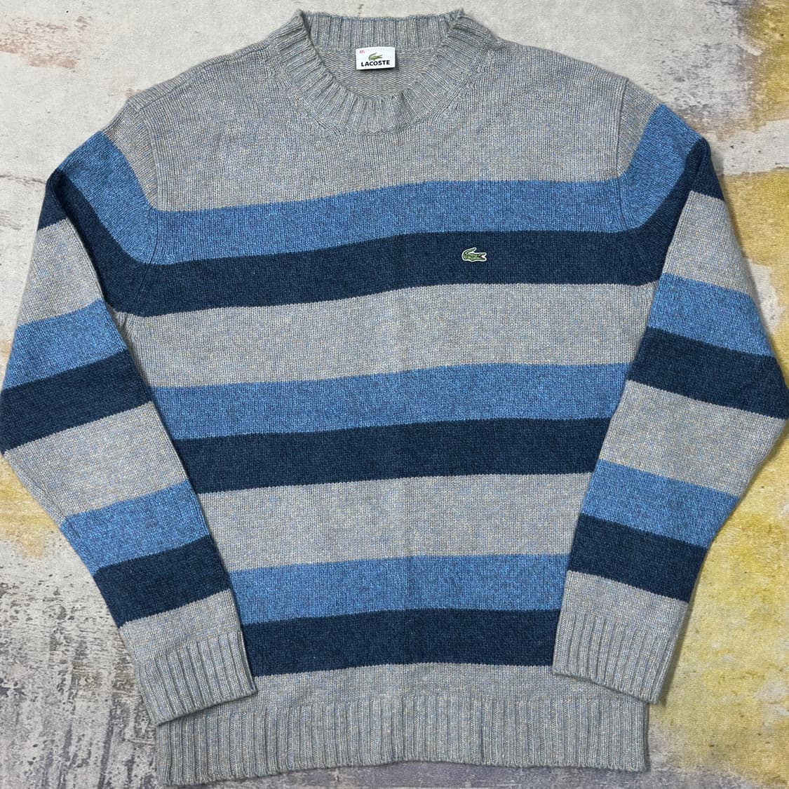 라코스테 단가라 니트 XL 상품이미지1