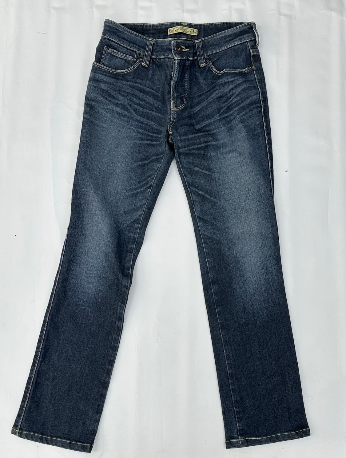 ⭐️빈티지 스티치 워싱 데님 일자핏 팬츠⭐️ 청바지 y2k 데일리 상품이미지2