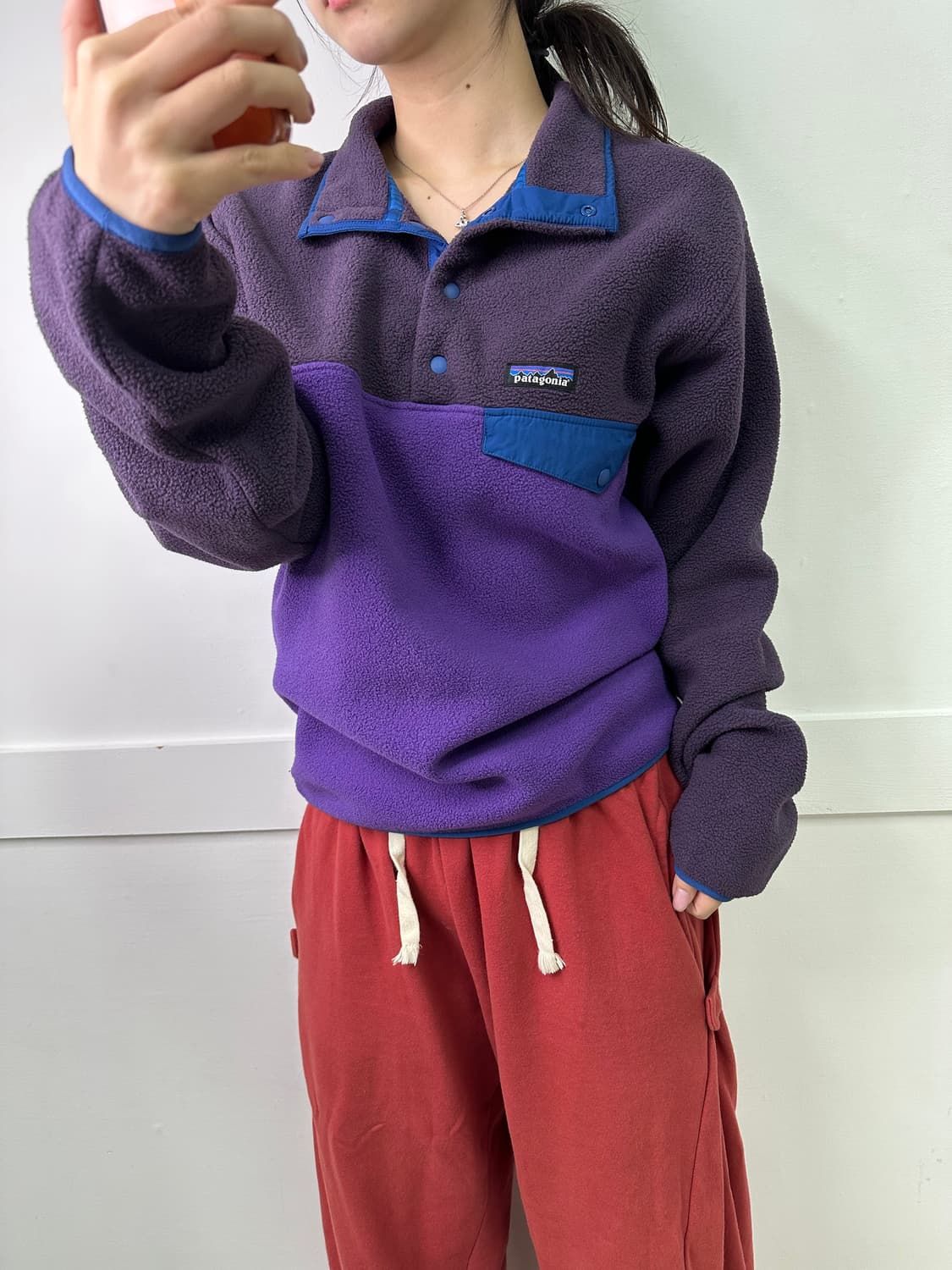 100 파타고니아 신칠라 플리스 스냅 상품이미지1