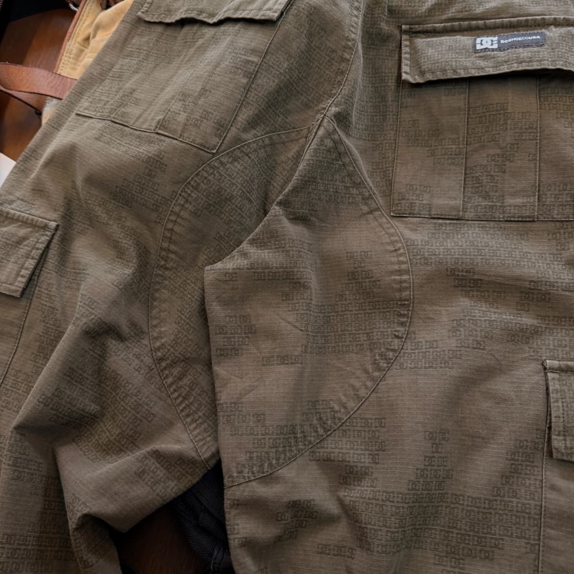 DC 슈즈 DC로고 립스탑 밀리터리 카고 팬츠 30 상품이미지7