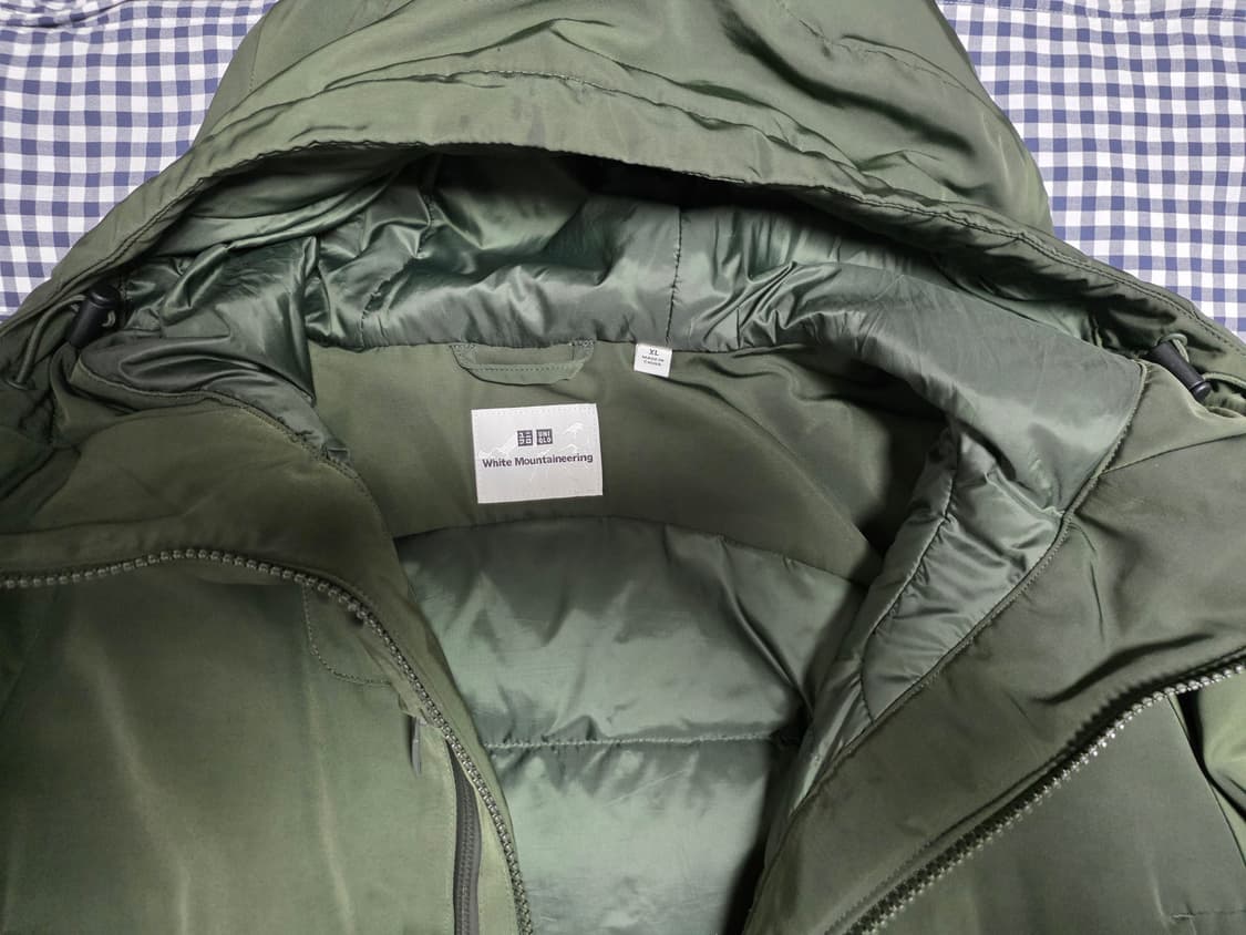 유니클로 x 화이트 마운티니어링 하이브리드 다운 파카 XL 상품이미지2