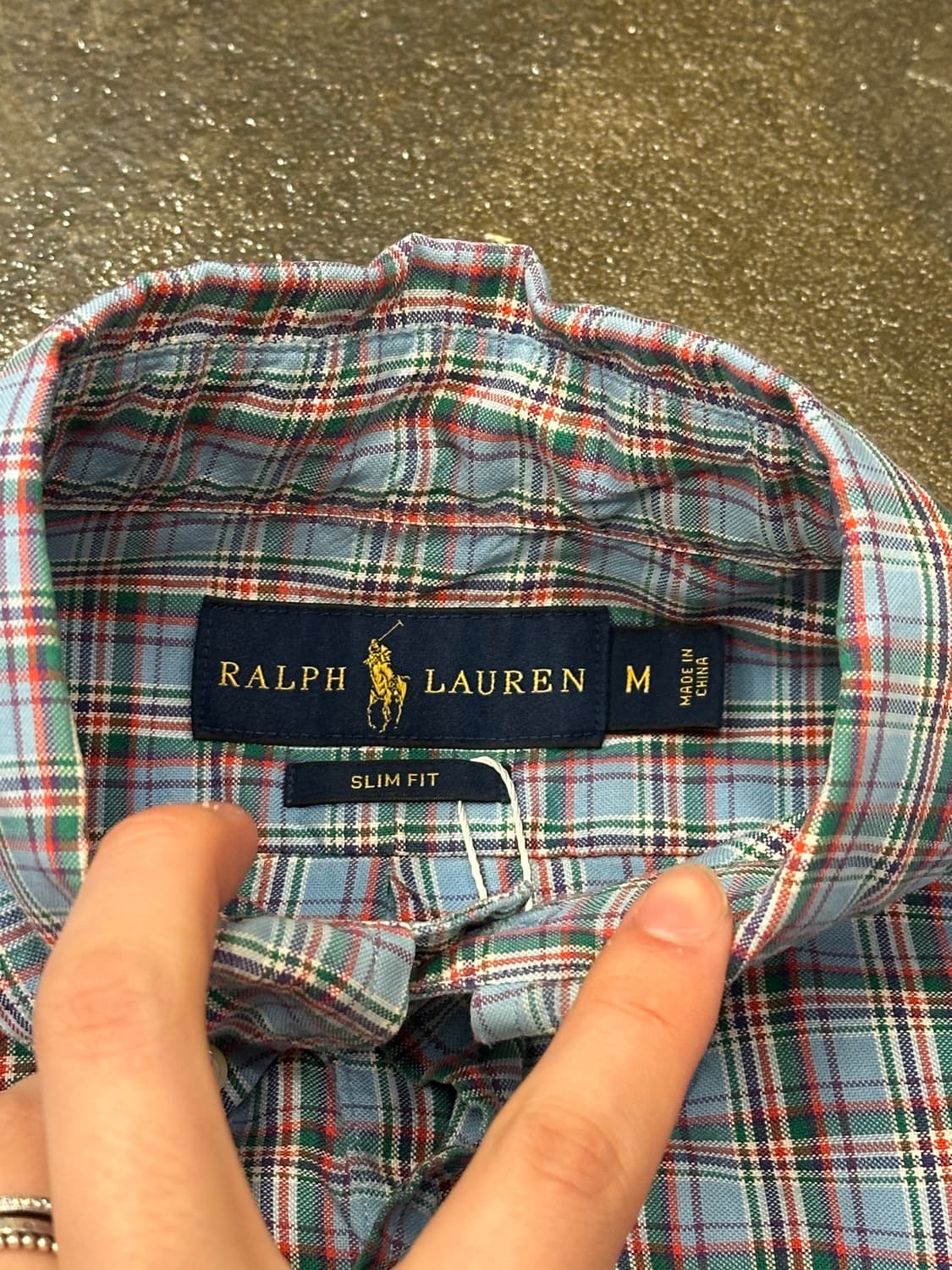 POLO 폴로 랄프로렌 체크셔츠 M 상품이미지4
