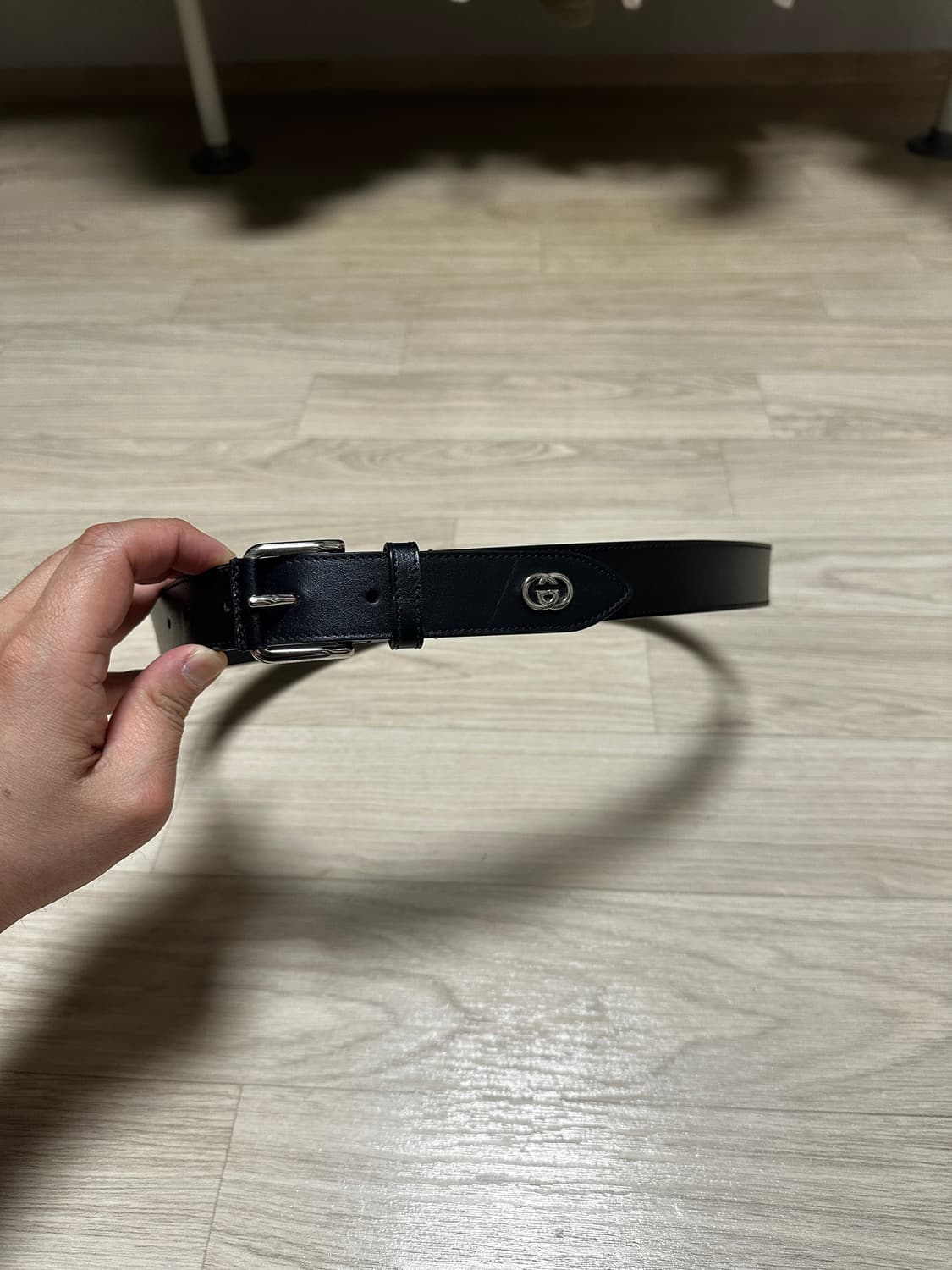 구찌 인터로킹 레더 벨트 상품이미지2