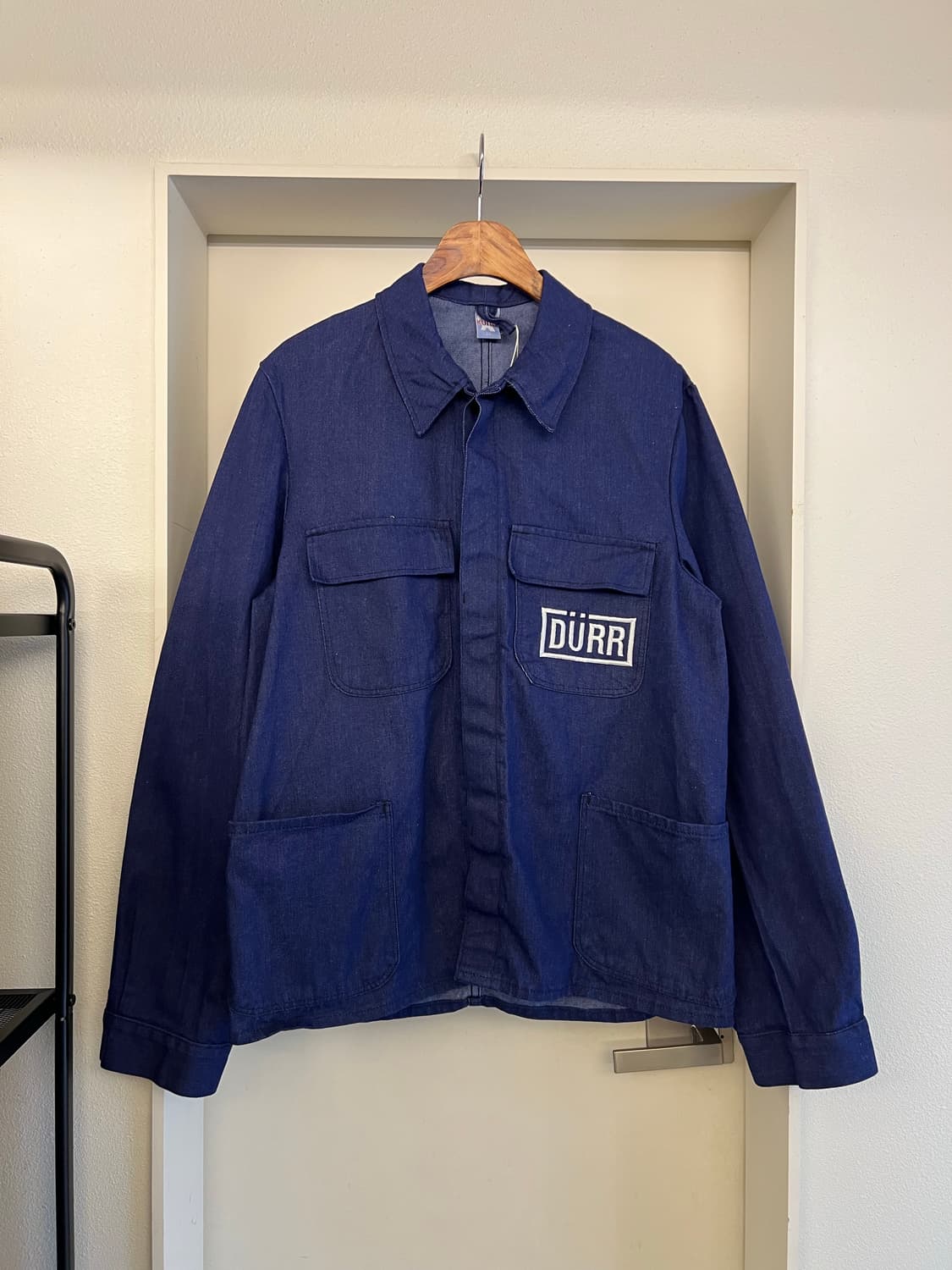 (DEADSTOCK)(DENIM)OLD FRENCH 데님프렌치워크자켓  상품이미지1