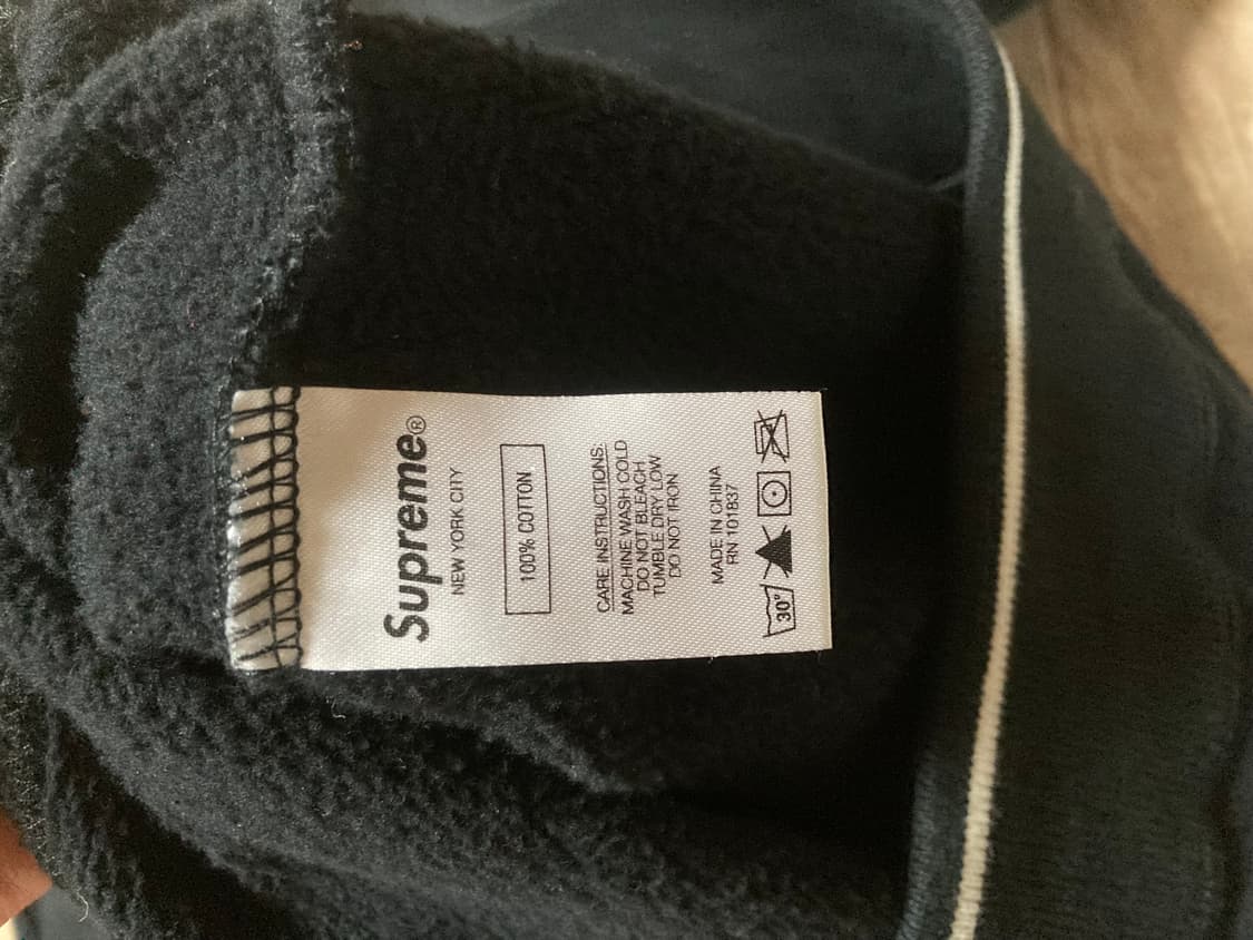 슈프림 배색맨투맨 상품이미지4