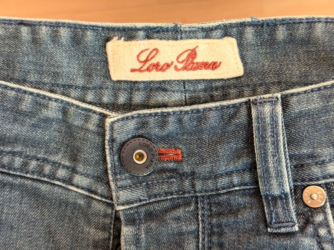 로로피아나 Loro Piana 슬림핏 데님 청바지 (33) 상품이미지1