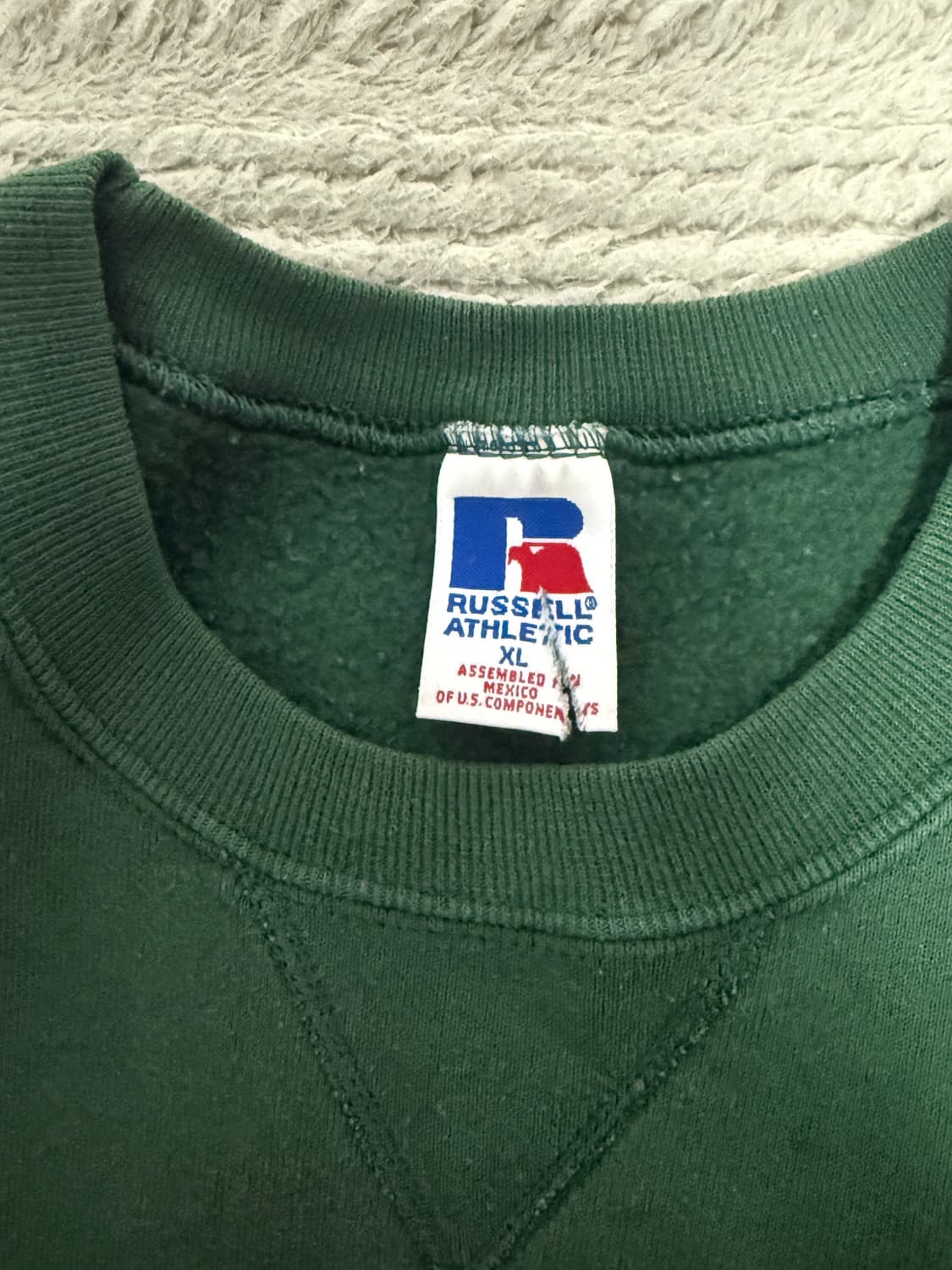RUSSELL 러셀 스웻셔츠 XL 105 면폴리50/50 상품이미지3