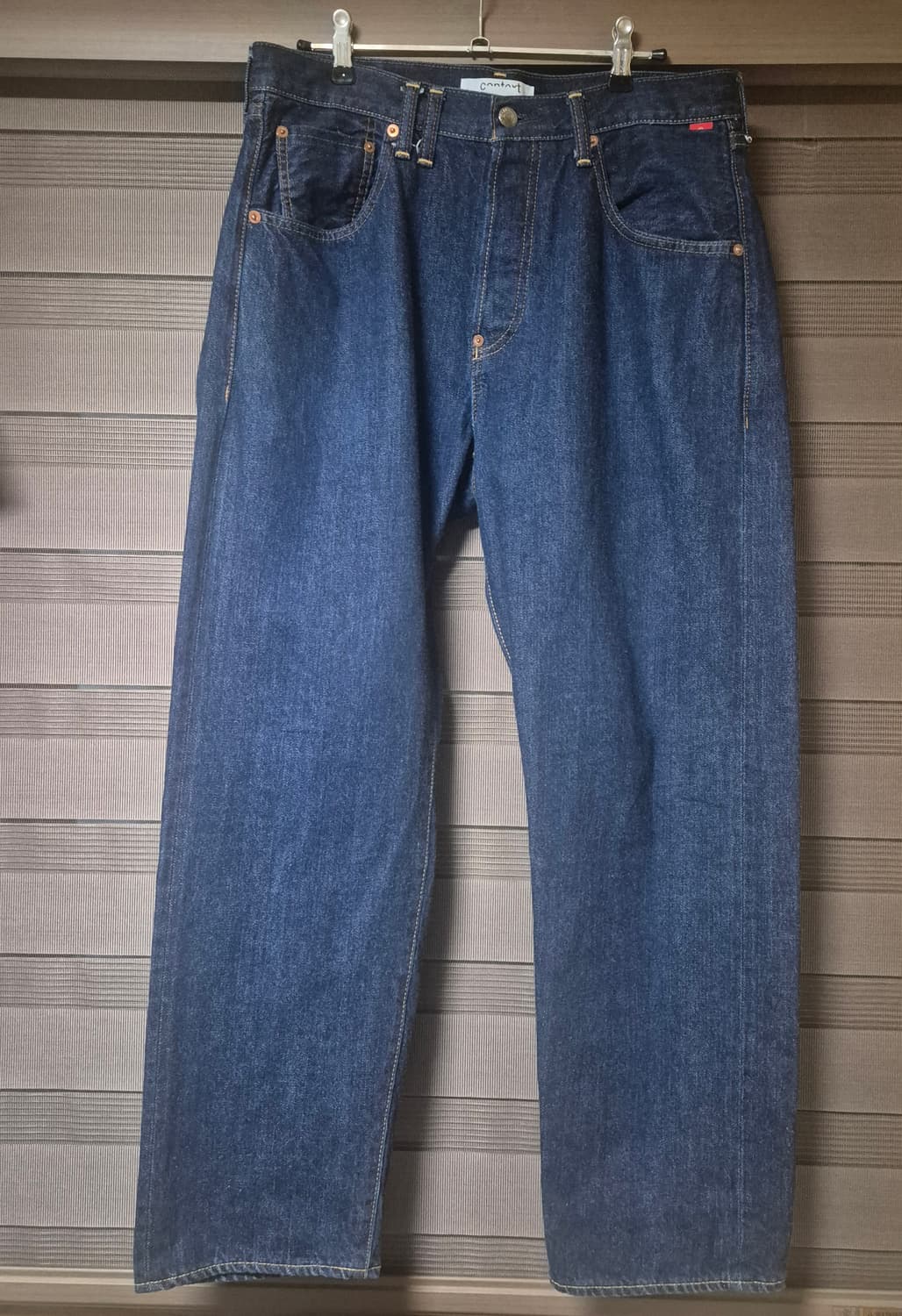 [32]아나크로놈 context001 레귤러 테이퍼드 원워시 상품이미지1