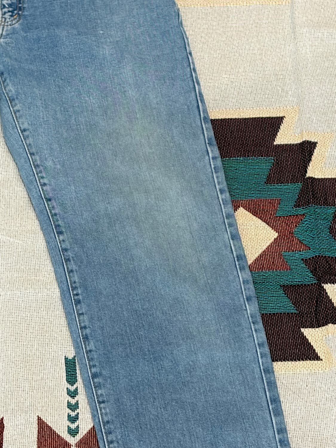 제팬 밥슨 901 루즈 테이퍼드 연청 데님 팬츠 상품이미지2