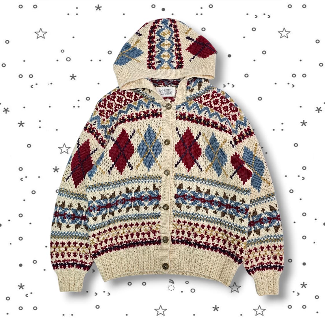  RIO SISTER 리오 시스터 울 후드집업 상품이미지1