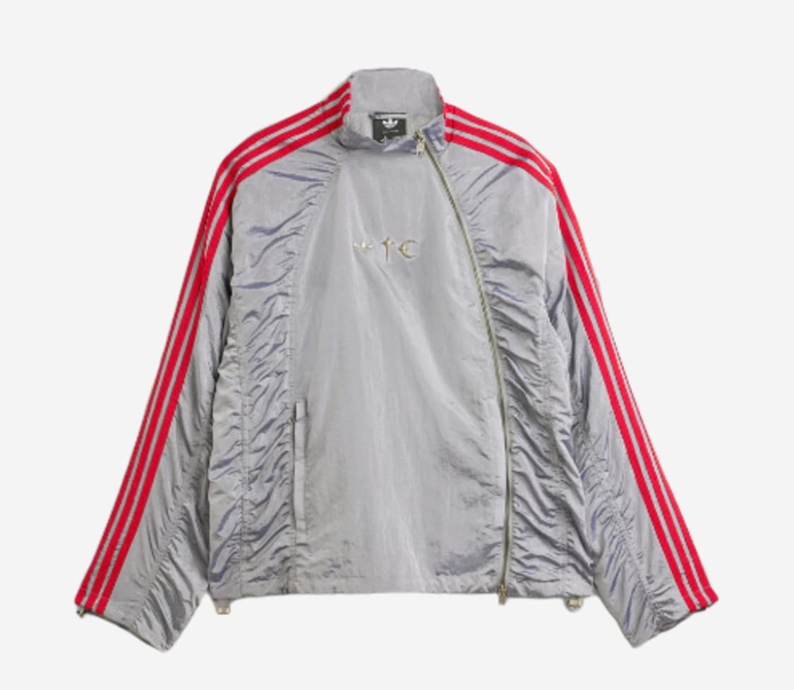 [2XL] 아디다스 x 떠그 클럽 우븐 트랙탑 라이트 오닉스 실버 메탈릭 상품이미지1