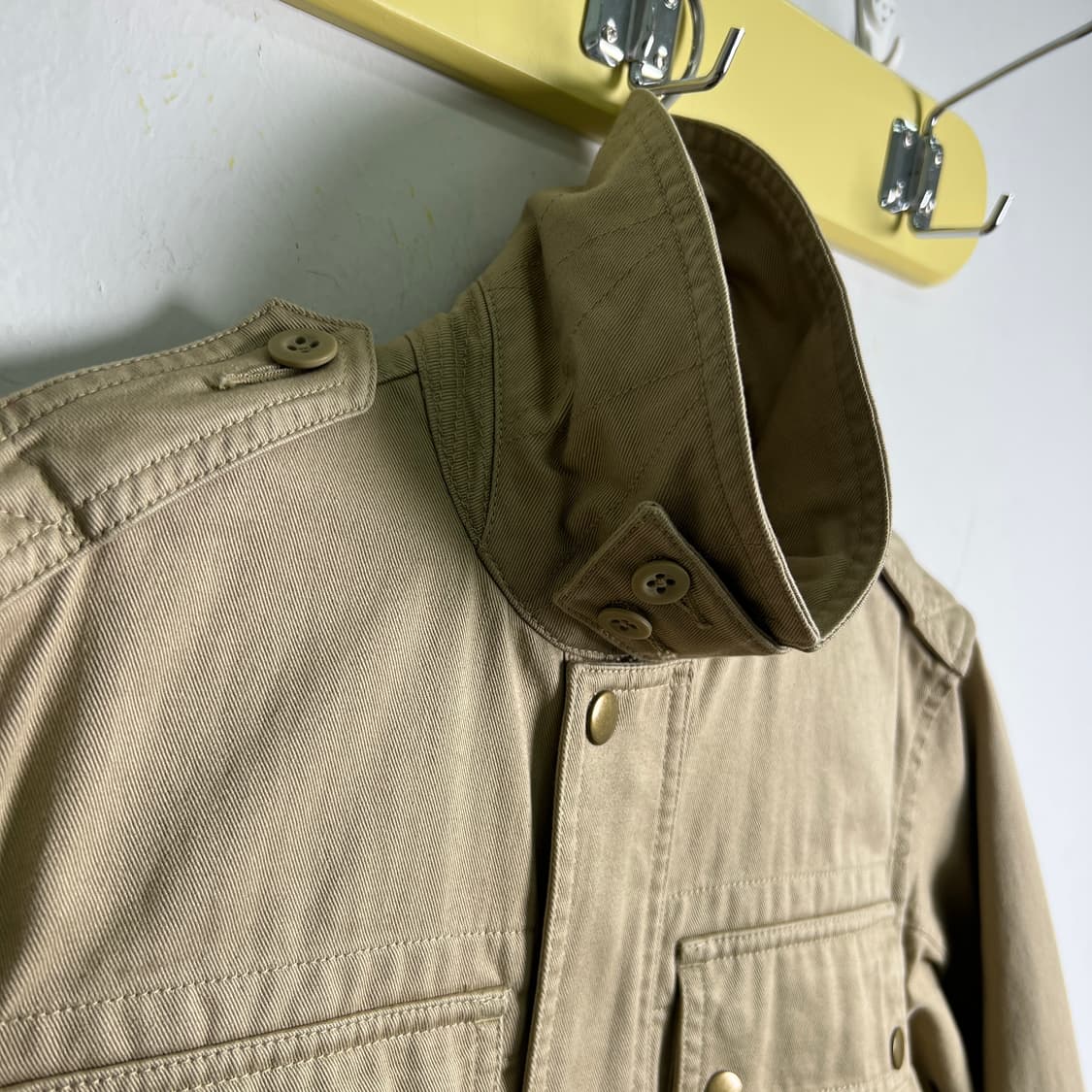 폴로 랄프로렌 베이지 밀리터리 사파리 필드 자켓 S 상품이미지7