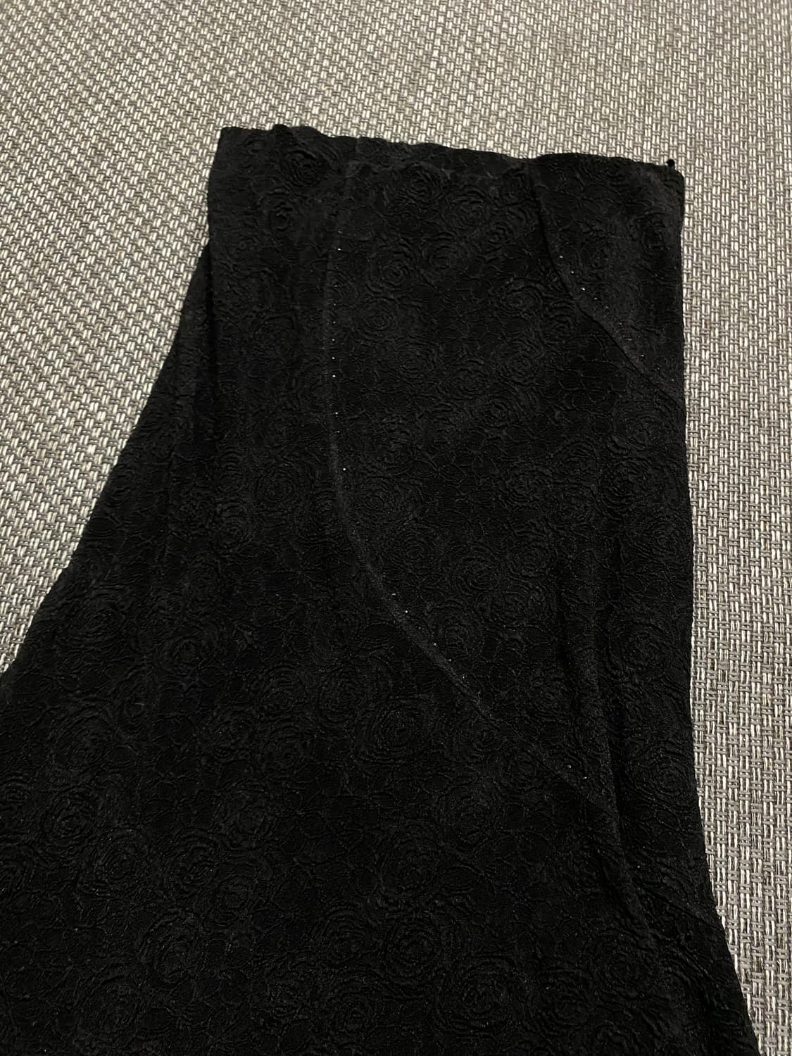 2000s paisley pattern Wave Design Skirt 상품이미지8