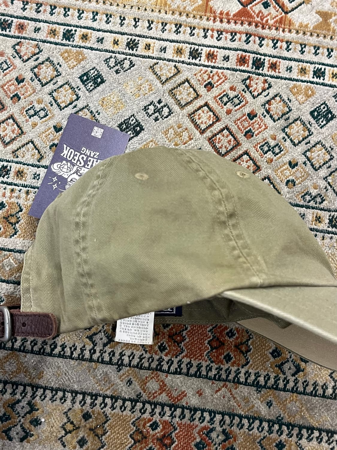 폴로 랄프로렌 볼캡 카키 #csz3041 상품이미지7