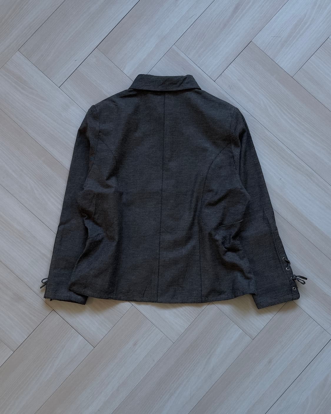 [LALA] line string blouse 상품이미지4